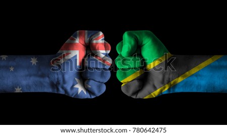 Australia vs Tanzania 
