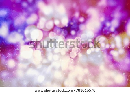 Festive Christmas background. Elegant abstract background with lights and stars 
