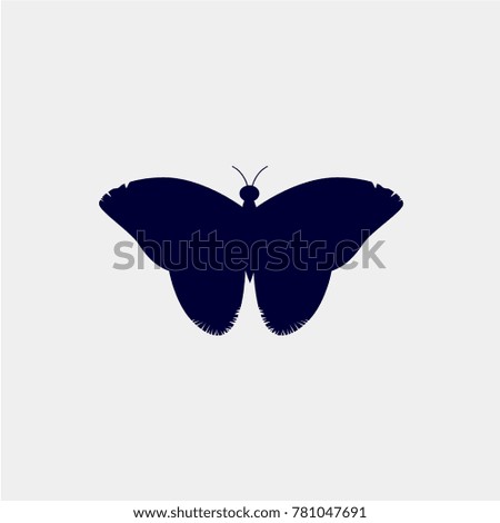butterfly icon, Vector ilustration.