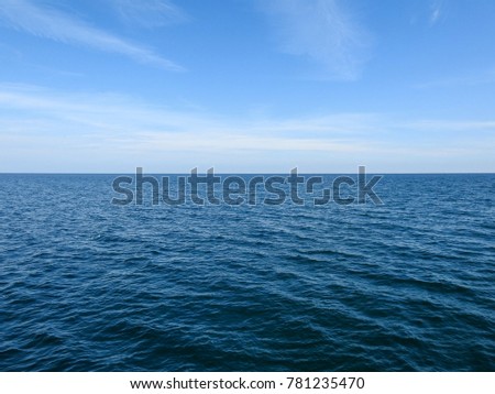 Across the Gulf of Oman Royalty-Free Stock Photo #781235470