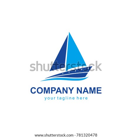 Ship Logo vector illustration boat