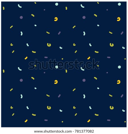 Funny children little dots seamless pattern. Design for print, fabric, textile. Seamless wallpaper.