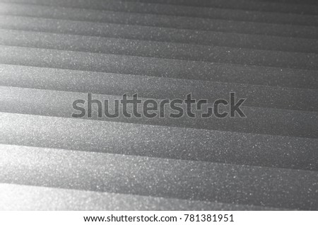 Abstract grey background of horizontal lines, blinds