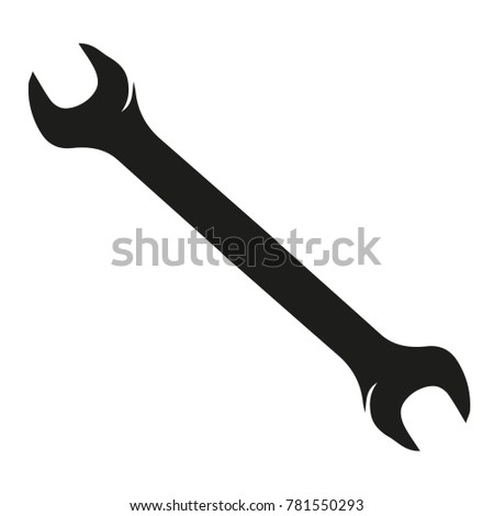 wrench black icon