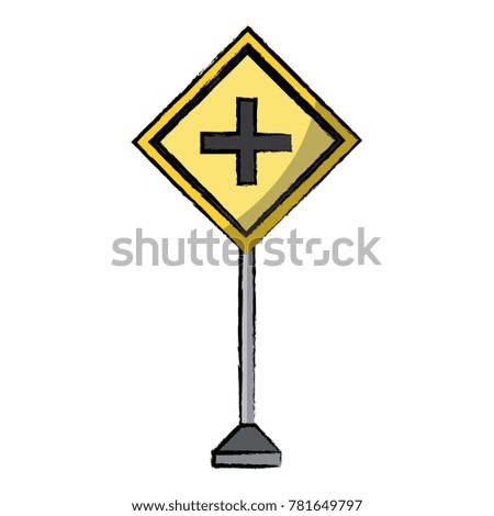 warning road signs design