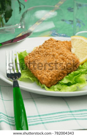 Fried fast food (fish -meat)