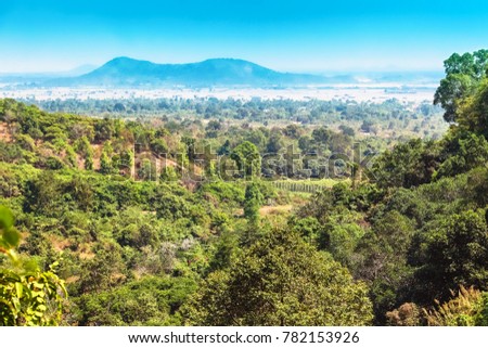 Viewpoint from Kep National Park, Cambodia Royalty-Free Stock Photo #782153926