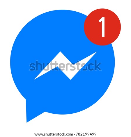 Blue Button chat Royalty-Free Stock Photo #782199499