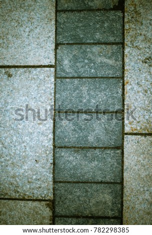 Old paving slabs texture background