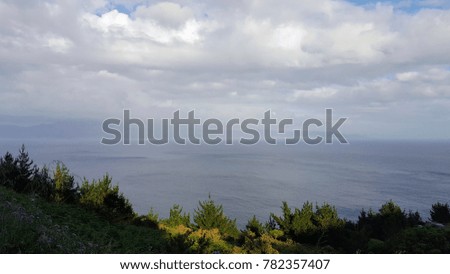 a view of the ocean