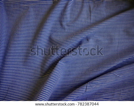 navy blue striped fabric