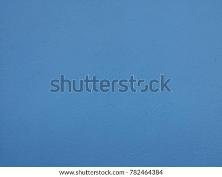 Blue color concrete wall background for texture backdrop
