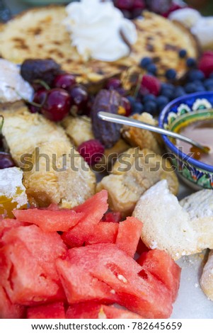 Sweets and Dessert platter