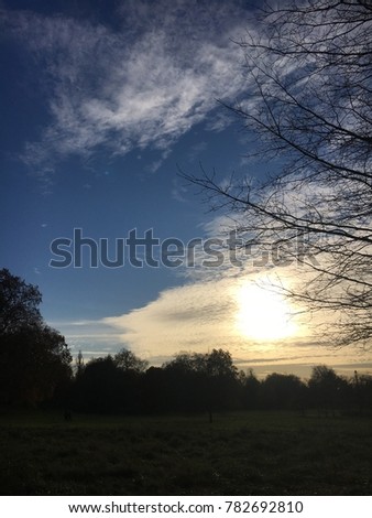 Image of sun and sky.