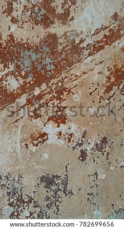The Abstract dark grunge texture on black wall