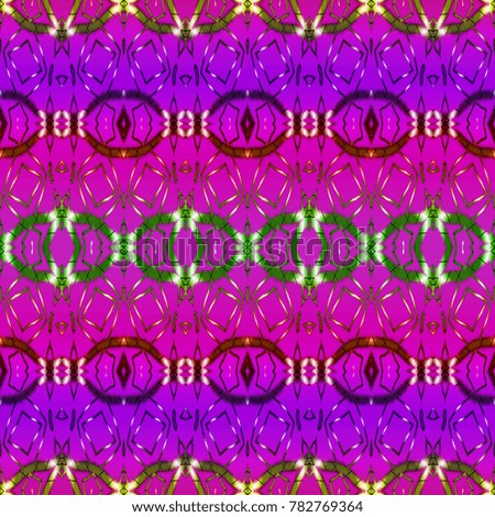 pattern with symmetrical geometric patterns. Kaleidoscope abstract background. Geometric mosaic.