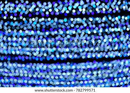 Blue bokeh background with space for your text design. Blur picture. Bokeh image.