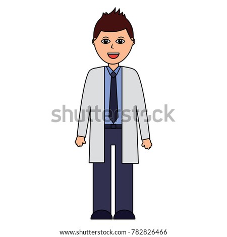 doctor physician medical staff portrait character