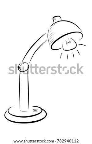 Simple Sketch : Desk Lamp