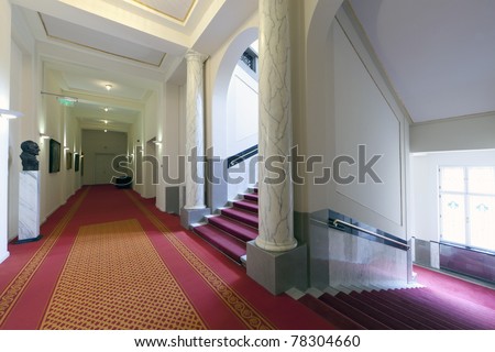  Stairway inside luxury palace