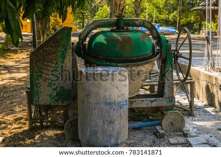 Old Cement mixer