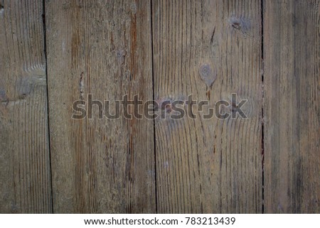 Brown Old Wooden Floor