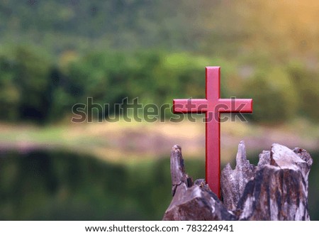 Crosses    Put on a wooden 