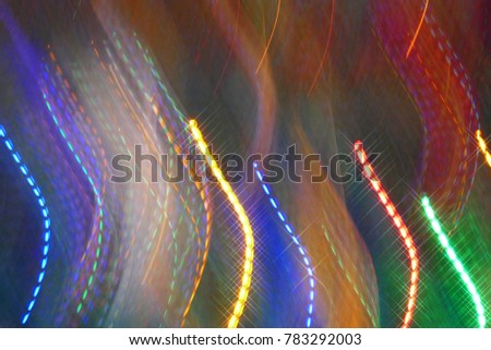 Abstract background with defocused bokeh lights 43