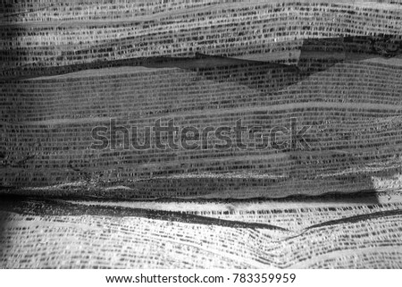 Textile Texture of Sack Fabric
