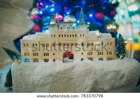 Toy winter house