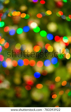 vertical blurred background with coloured bokeh