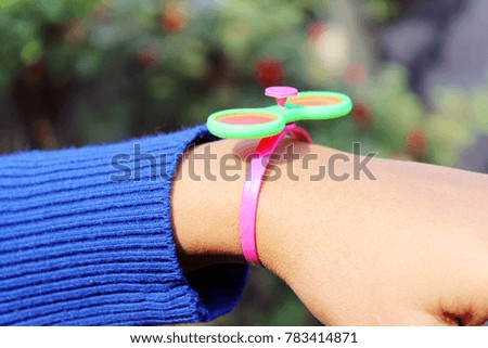 A band on hand