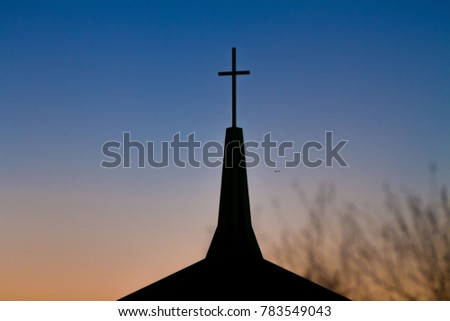 Christian church cross