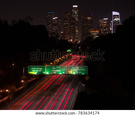 Los Angeles - Downtown - Freeway