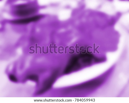 Food motion blur background