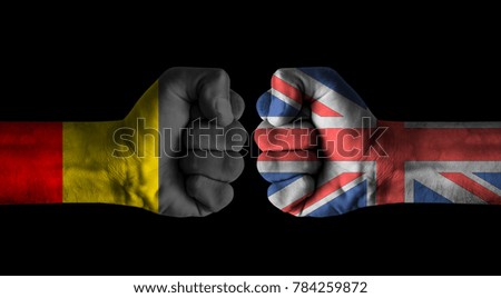 Belgium vs United kingdom