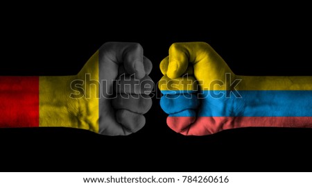 Belgium vs Colombia