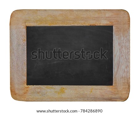 Empty Chalk board BackgroundBlank.Blackboard Background.Blackboard texture. Chalkboard or School board use for background ,backdrop , wallpaper and copy space.