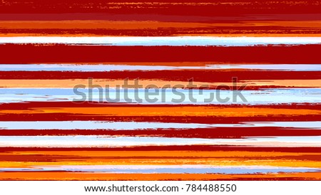 Stripes seamless pattern texture in watercolor grunge style. Fashion print design background.