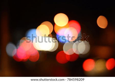 Street Bokeh Light