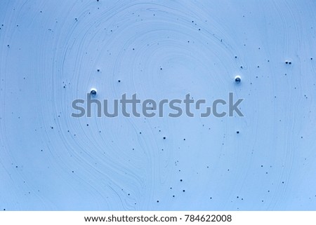 Beautiful blue water bubbles with abstract backgrounds.