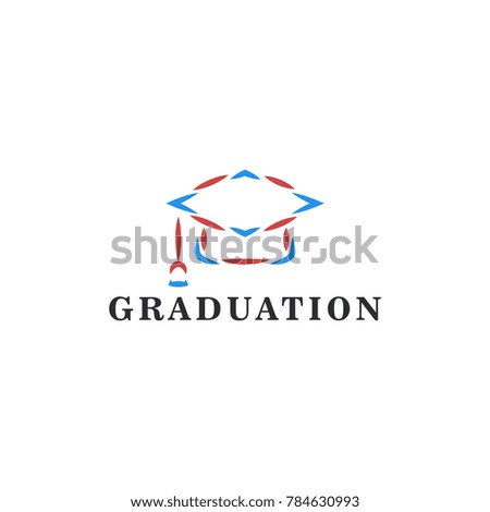 Graduation Vector logo template