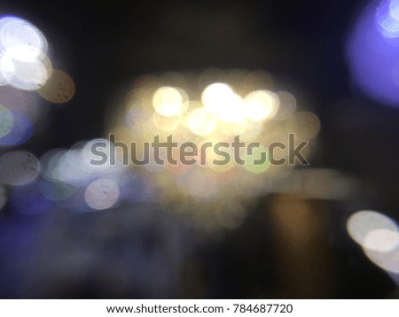 Vector abstract background with blur bokeh light effect