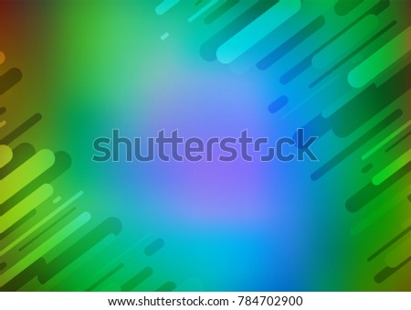 Light Multicolor, Rainbow vector doodle blurred pattern. Colorful illustration in abstract style with doodles and Zen tangles. The best blurred design for your business.