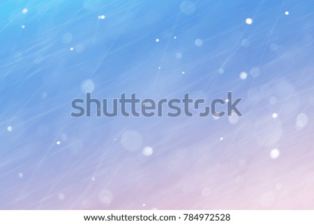 Bokeh with rain pastel color background