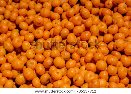 Lots of orange