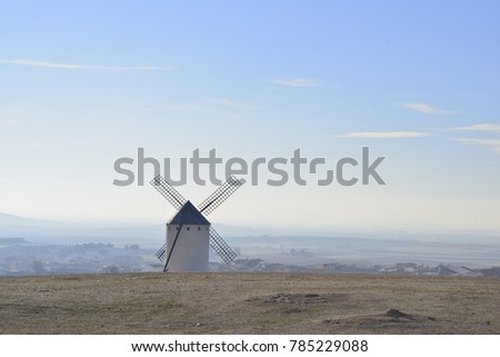 windmills Alcazar de San Juan land of Don Quixote de la Mancha, Ciudad Real