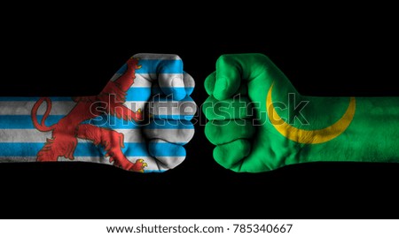 Blason Luxembourg vs Mauritania