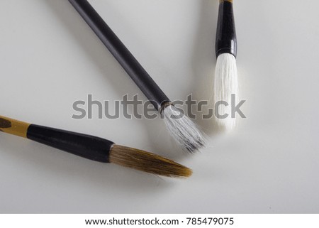 cinese brush calligraphy