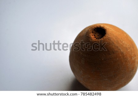 Sea object on white background